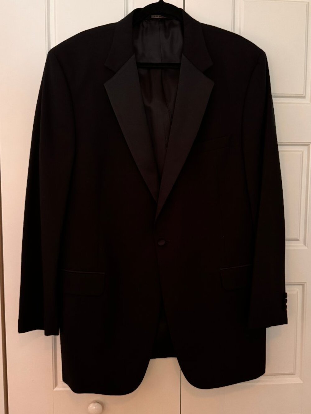 Jos. A. Bank Men's 46L Black Tuxedo/Dinner Jacket